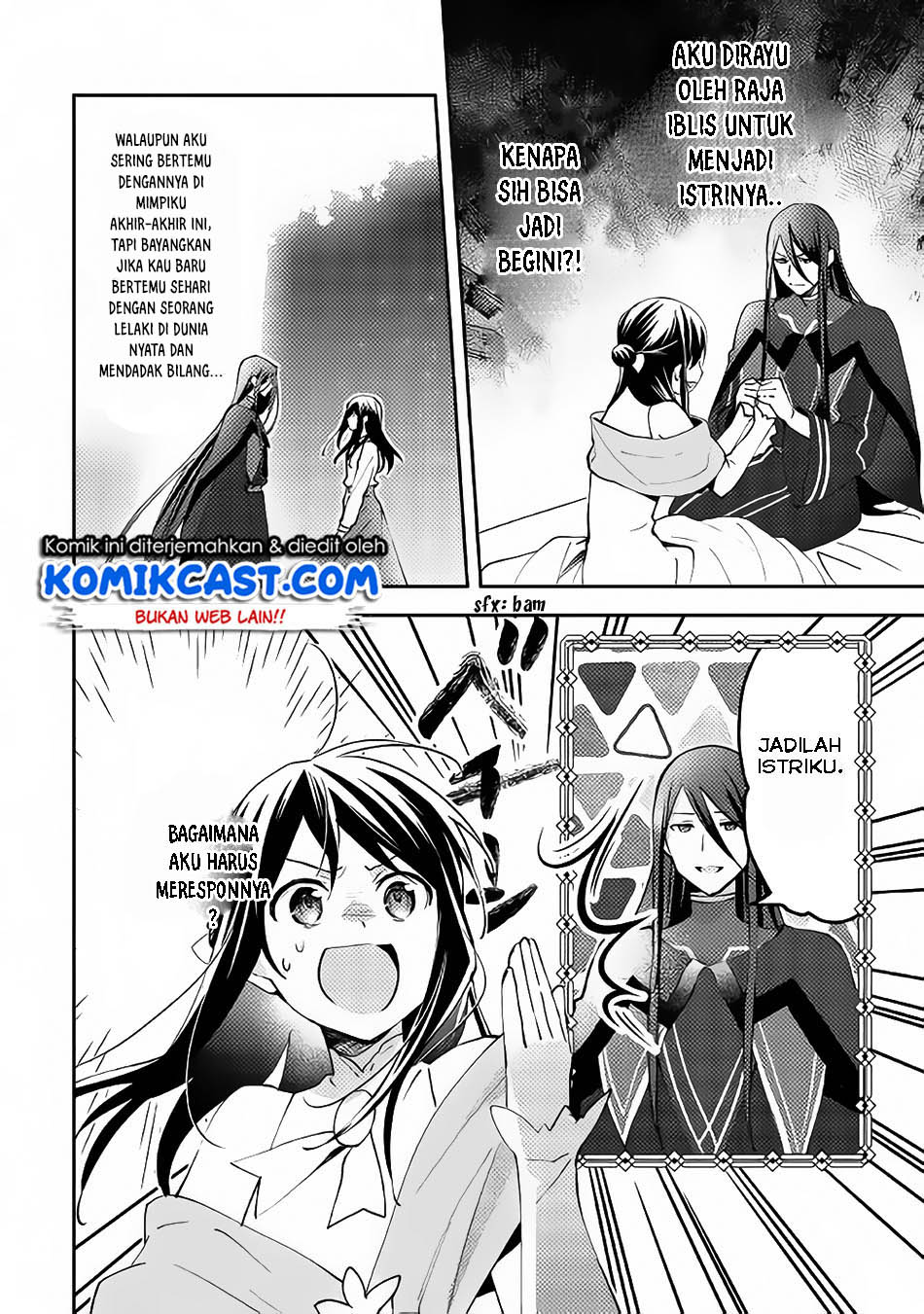 Isekai de “Kuro no Iyashi Te” tte Yobareteimasu Chapter 35 Bahasa Indonesia